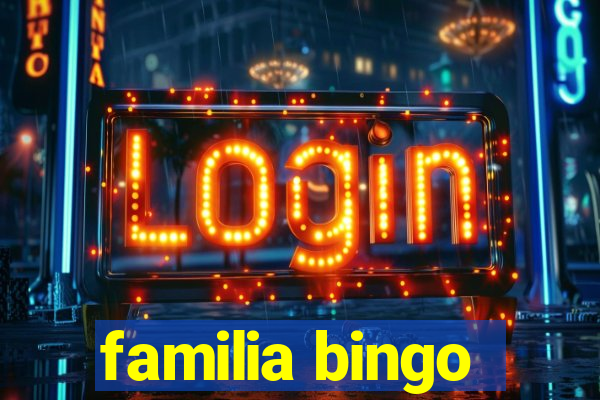 familia bingo